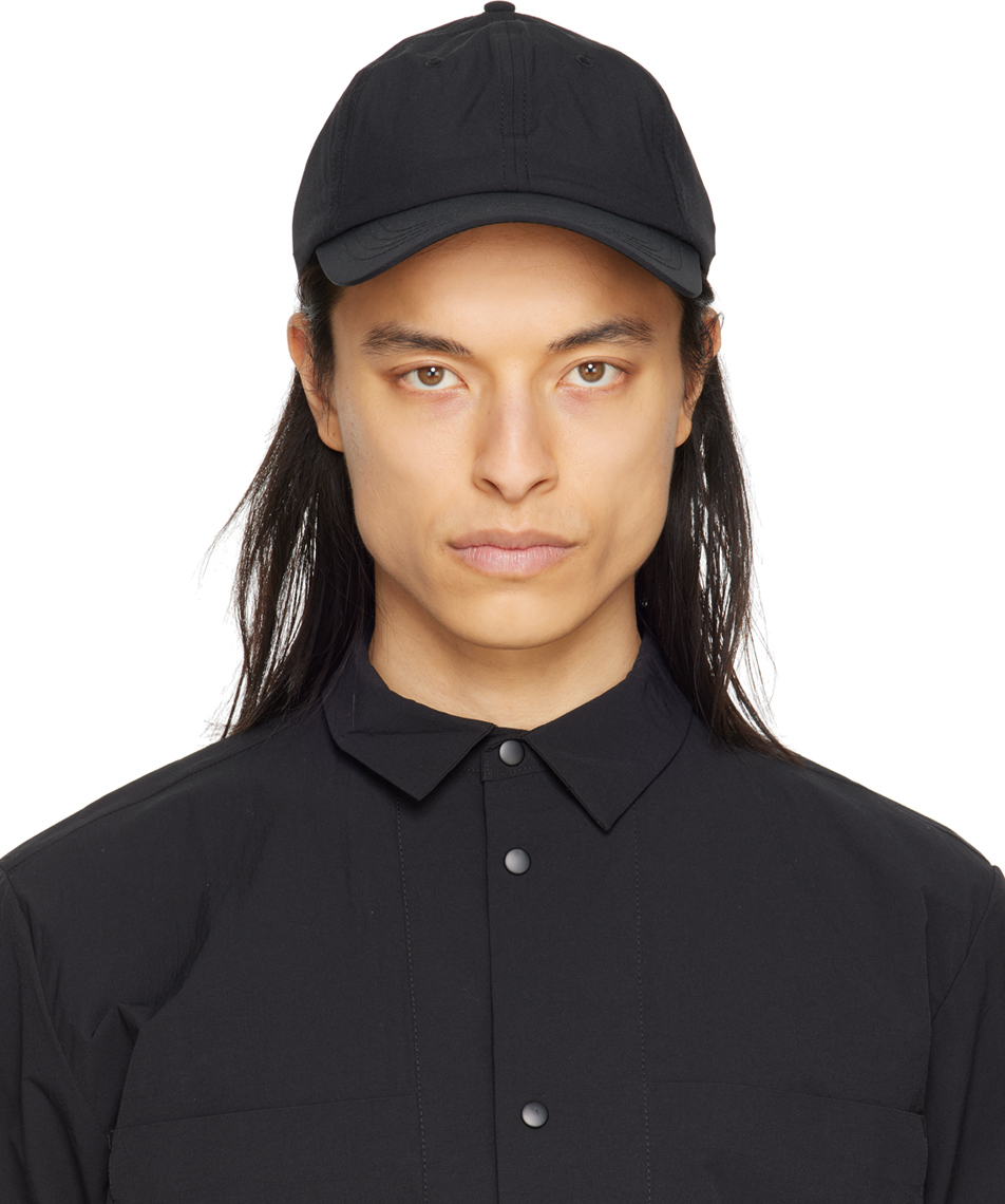 Norse Projects Black Travel Light Sports Cap