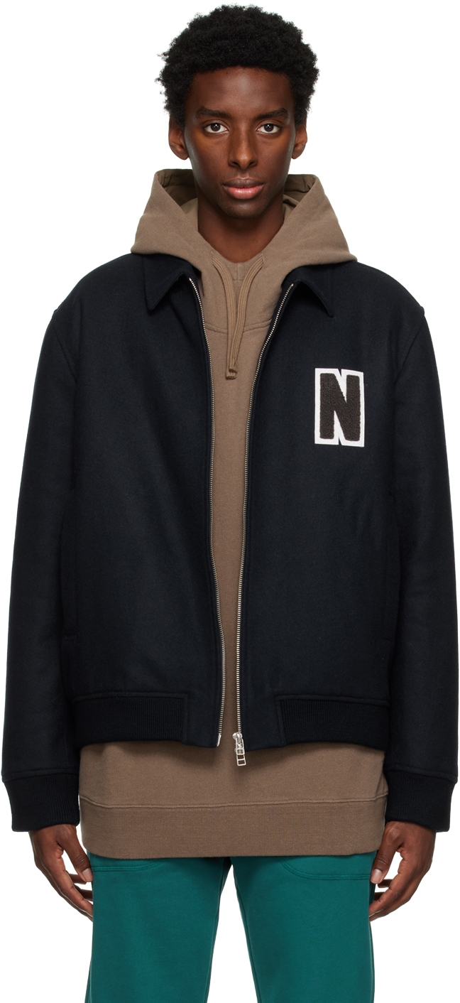Norse Projects Ryan Bomber Jacket In 蓝色