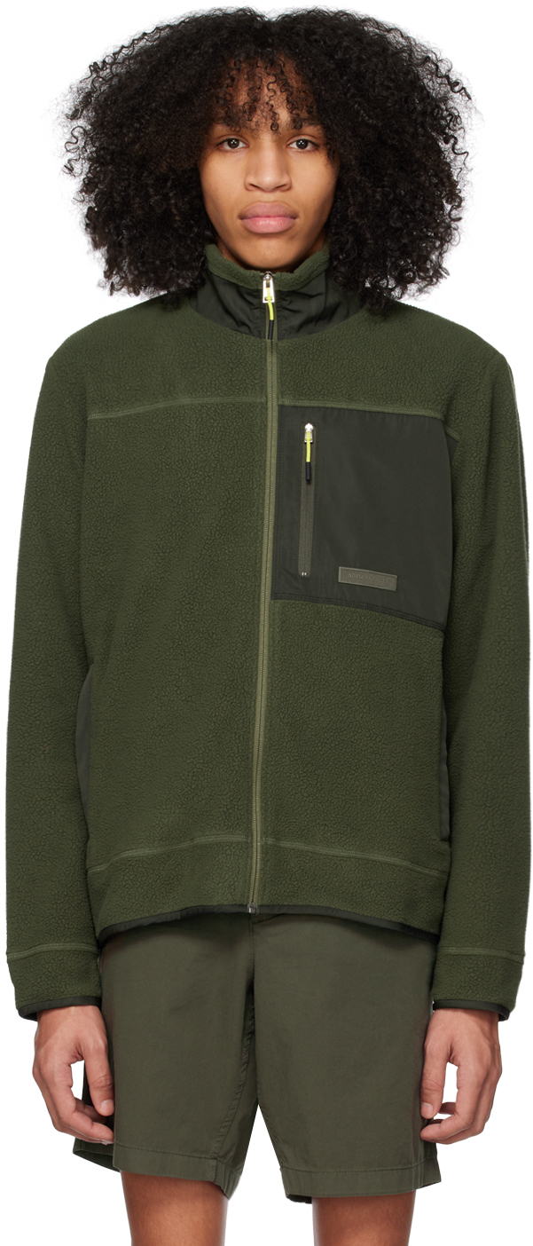 Norse Projects Khaki Frederik Jacket In Ivy Green