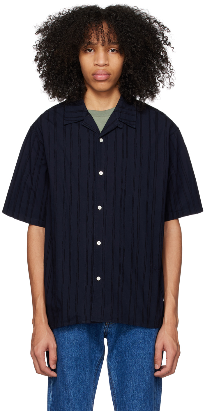 Norse Projects Navy Carsten Shirt In Blue