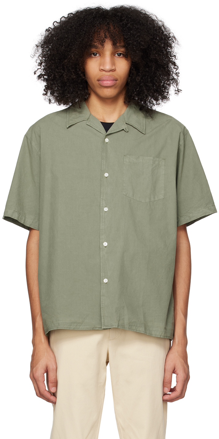 NORSE PROJECTS GREEN CARSTEN SHIRT