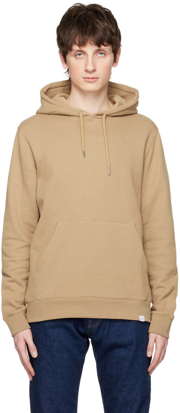 NORSE PROJECTS KHAKI VAGN HOODIE