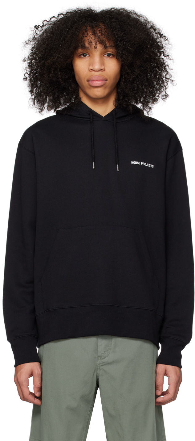 Norse Projects Black Arne Hoodie