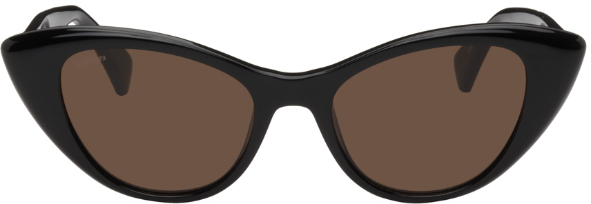 Max Mara Black Cat-Eye Sunglasses