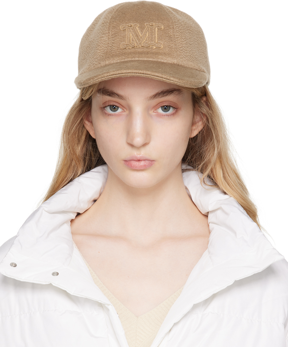 Brown Pisa Cap by Max Mara on Sale