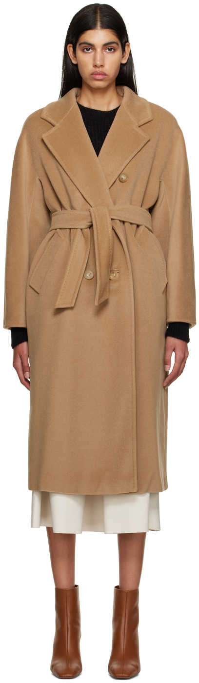 Max Mara Women's Madame Coat In Camel