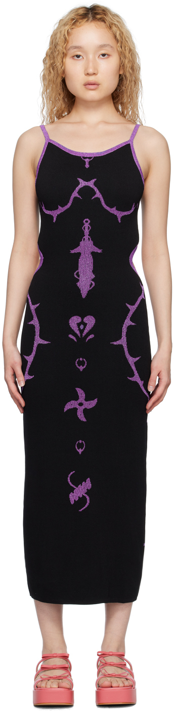 ワンピース Nodress Hidden Weapon Black Knit Dress Nodress Black Hidden Weapon Midi Dress | ModeSens