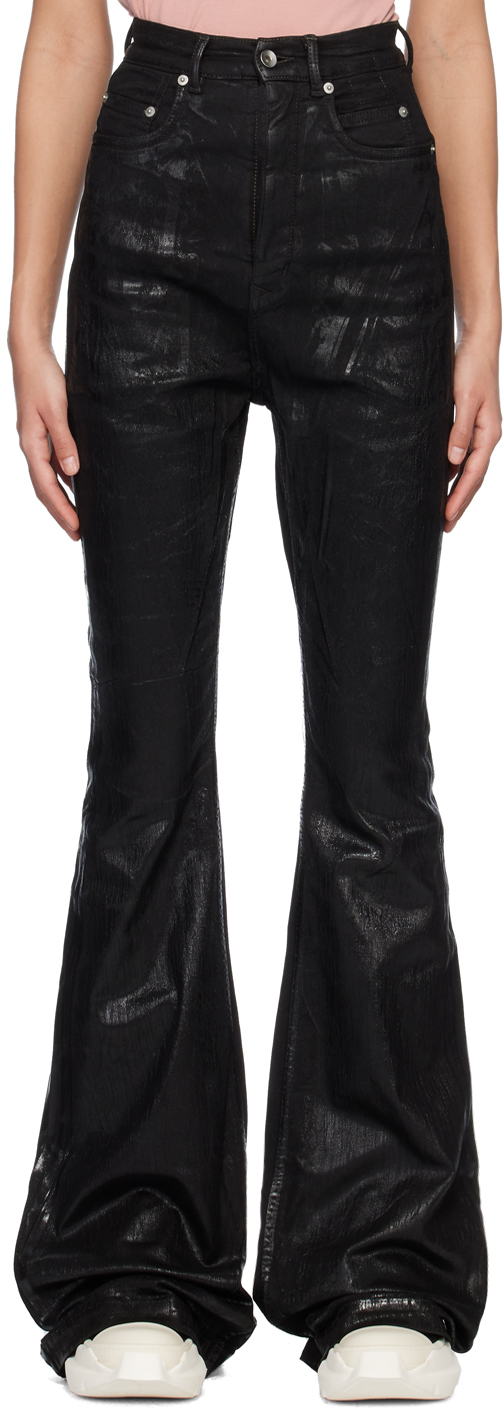 Rick Owens Drkshdw Bootcut Denim Jeans In 09 Black | ModeSens