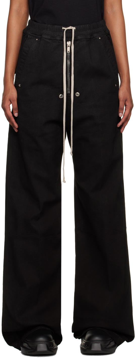 Rick Owens DRKSHDW: Black Geth Belas Jeans | SSENSE