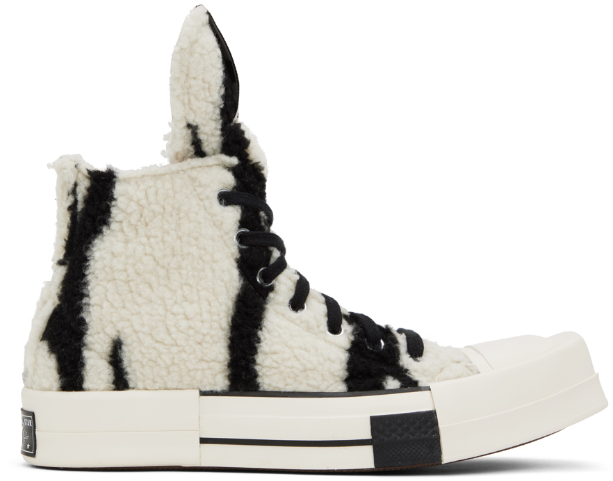 Black & White Converse Edition Turbodrk Sneakers
