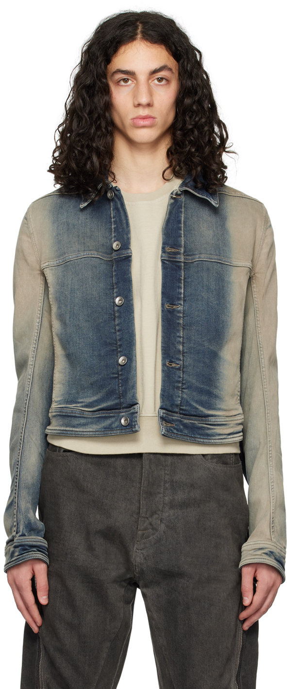 rick owens drkshdw cropped jacket