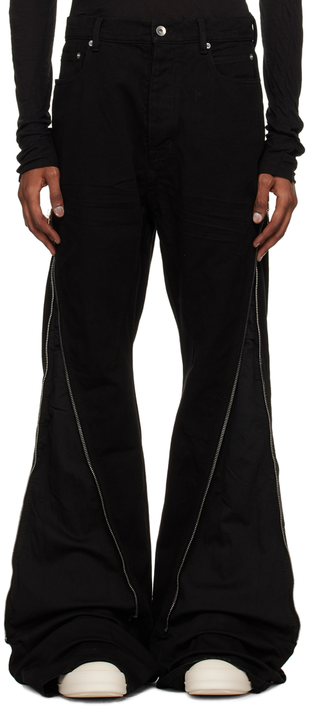 Black Bolan Banana Jeans by Rick Owens DRKSHDW on Sale