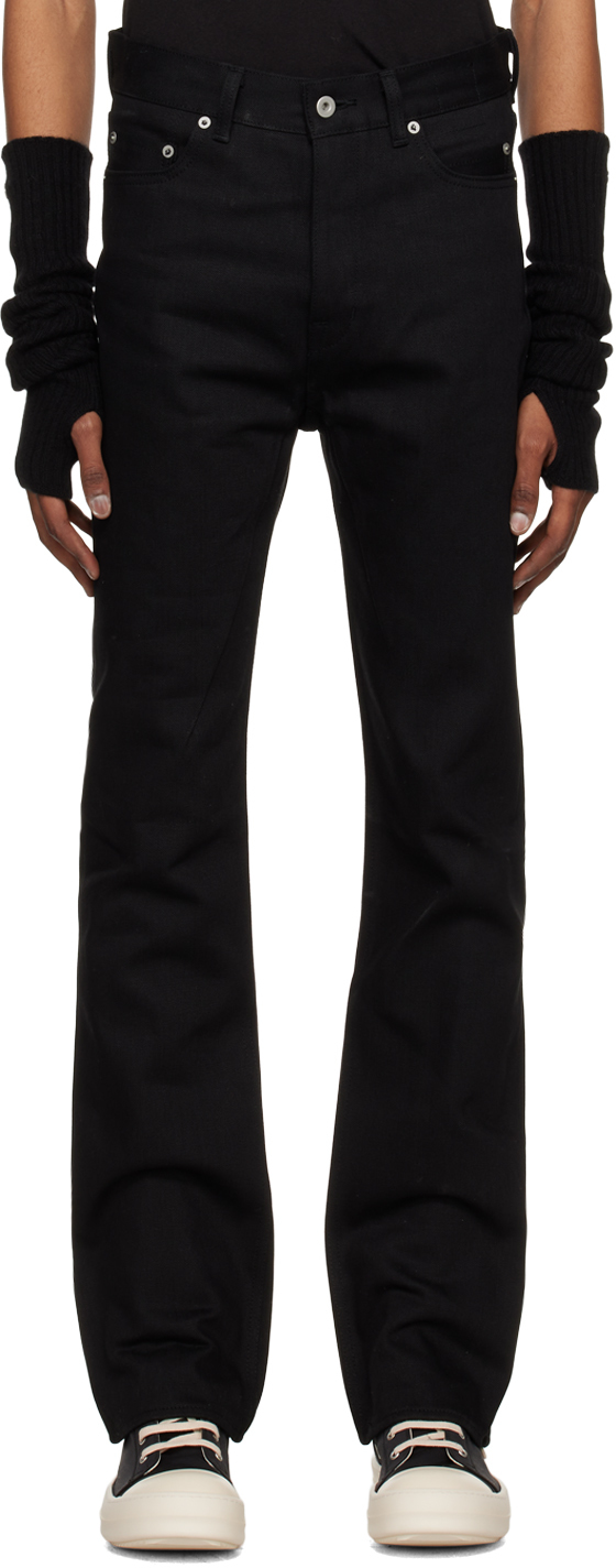 Rick Owens DRKSHDW: Black Jim Cut Jeans | SSENSE