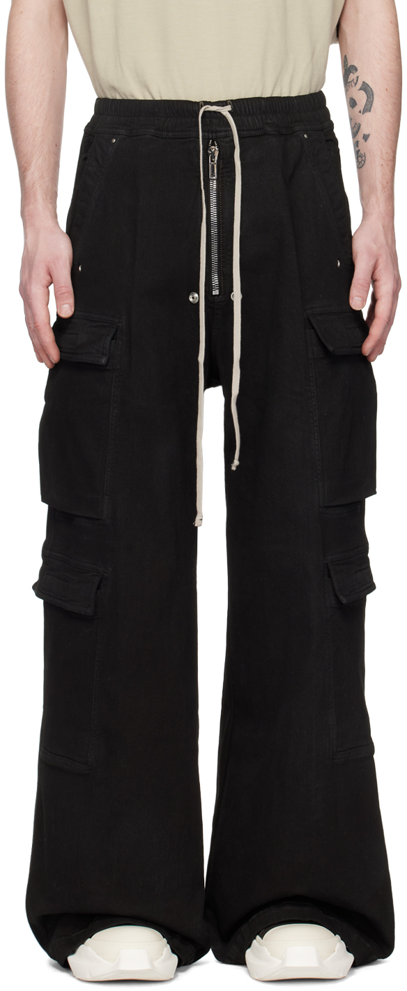 Rick owens double cargo jumbo ワークパンツ - ワークパンツ