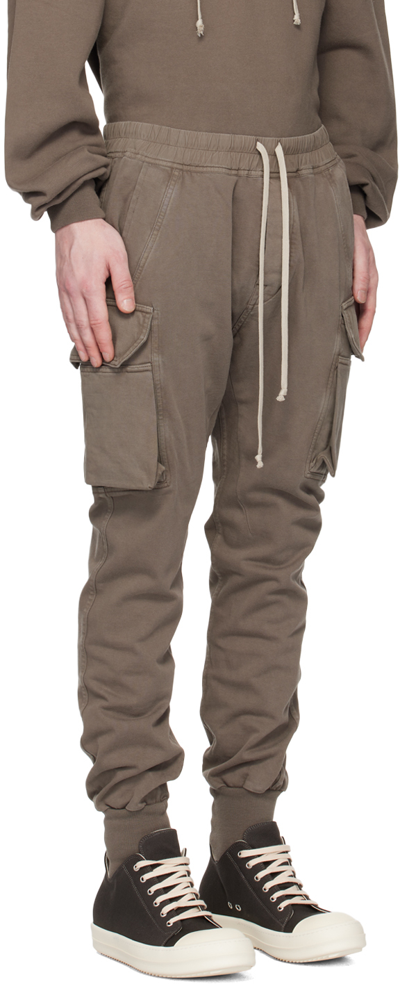 Rick Owens DRKSHDW Gray Mastodon Cut Cargo Pants | Smart Closet