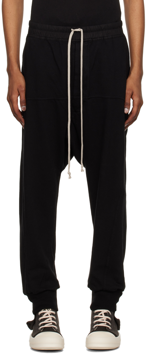 Rick Owens Drkshdw Black Prisoner Lounge Pants | ModeSens