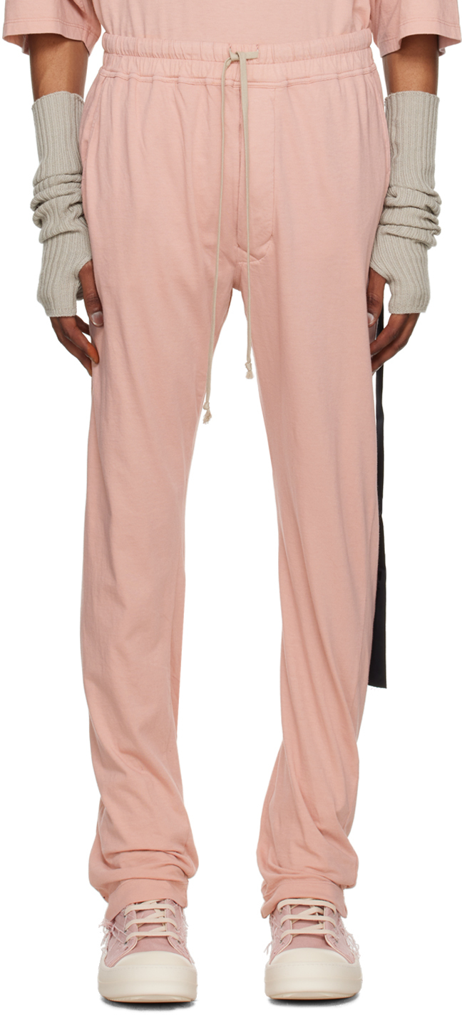 Pink Berlin Lounge Pants by Rick Owens DRKSHDW on Sale