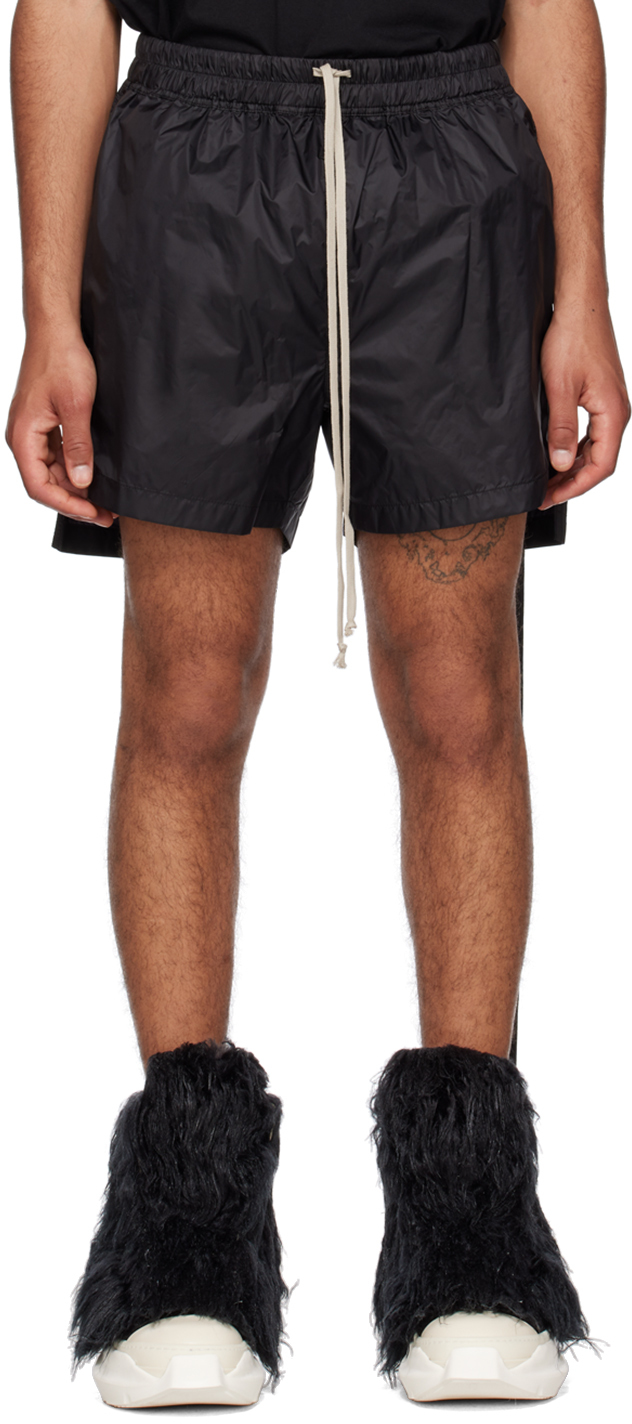 Black Boxers Shorts by Rick Owens DRKSHDW on Sale