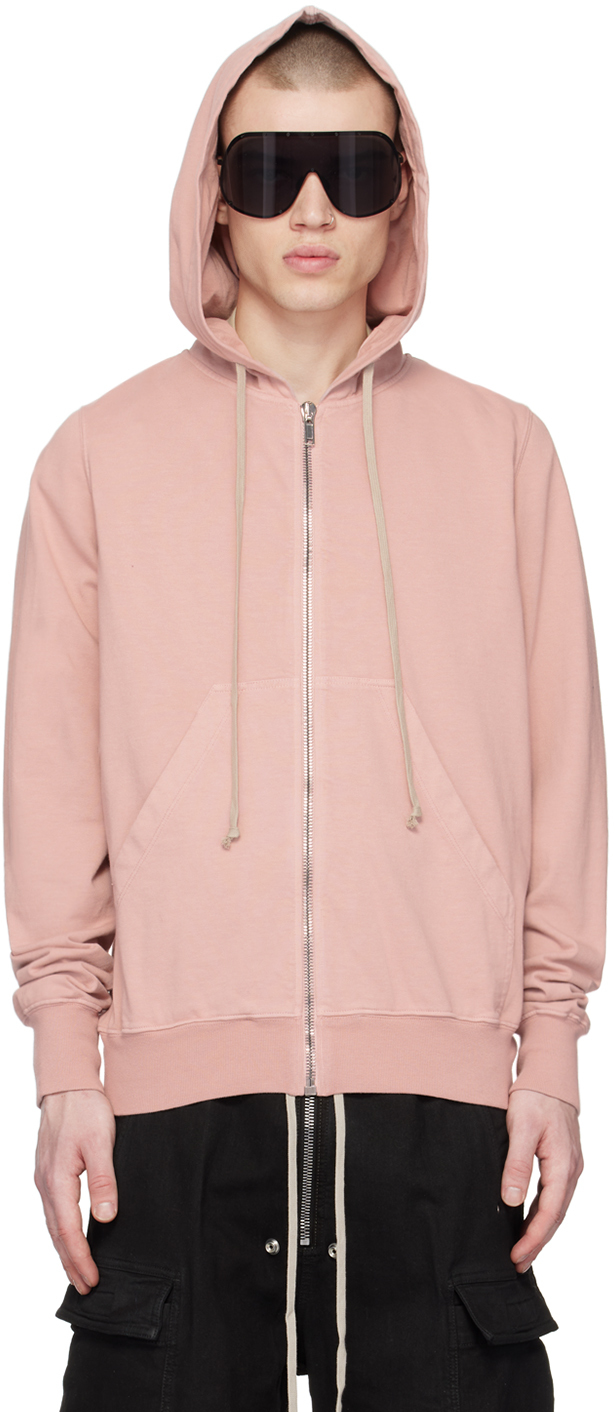 Faded pink online hoodie