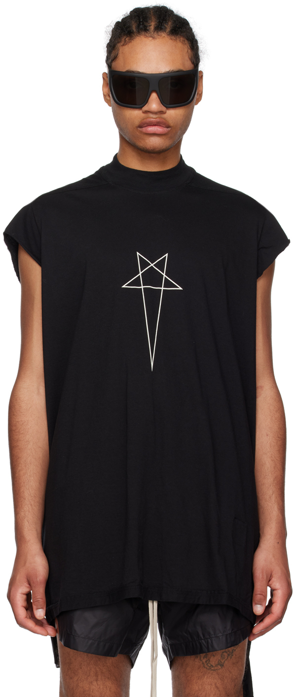 Rick Owens DRKSHDW Black Jumbo SL T-Shirt | Smart Closet