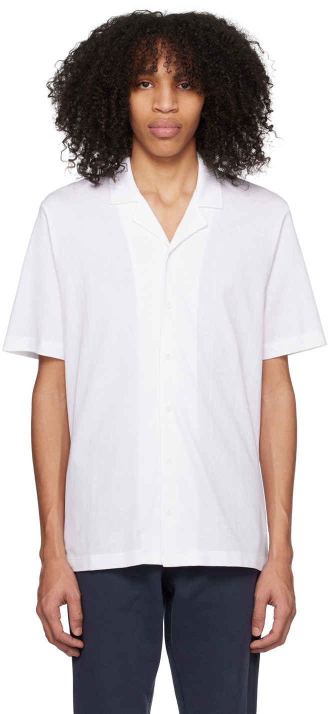 Sunspel: White Riviera Shirt | SSENSE UK