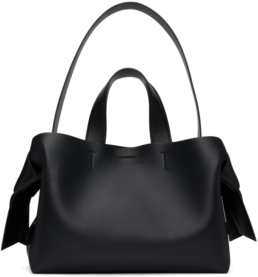 Acne Studios: Black Midi Musubi Tote | SSENSE