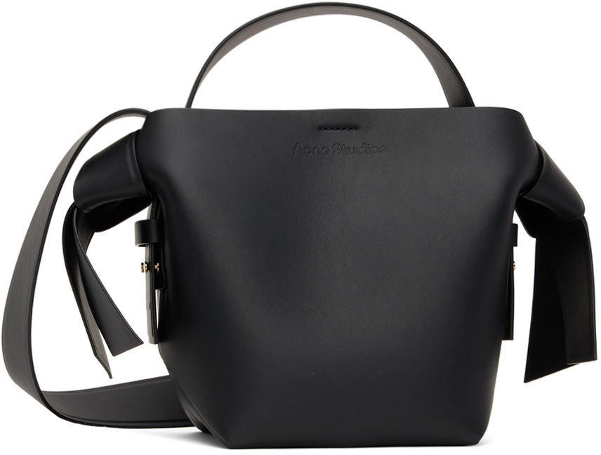 Acne Studios Black Mini Musubi Shoulder Bag
