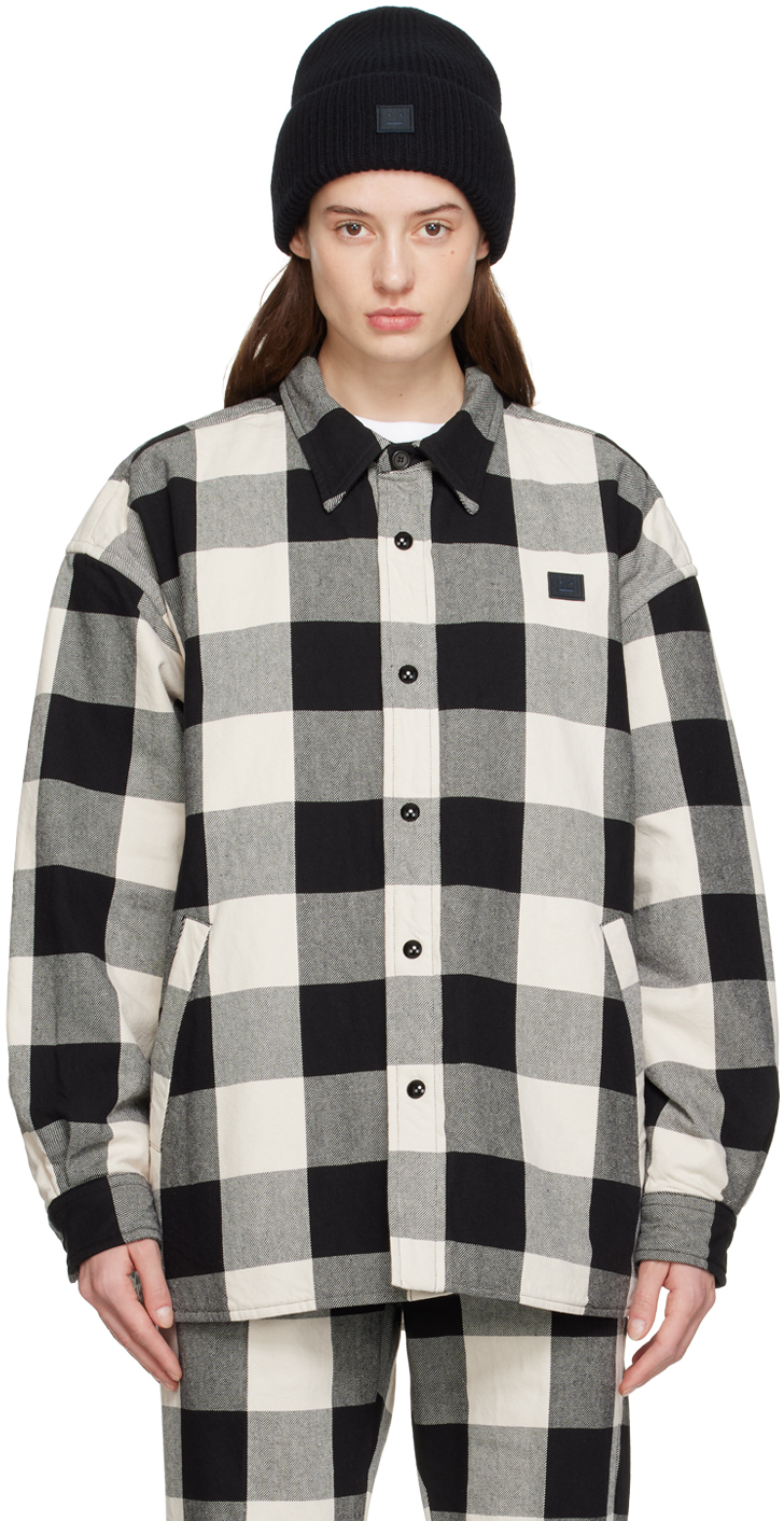 Acne studios cheap checked coat