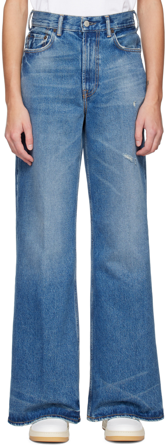 Acne Studios Blue Relaxed-Fit 2022 Jeans