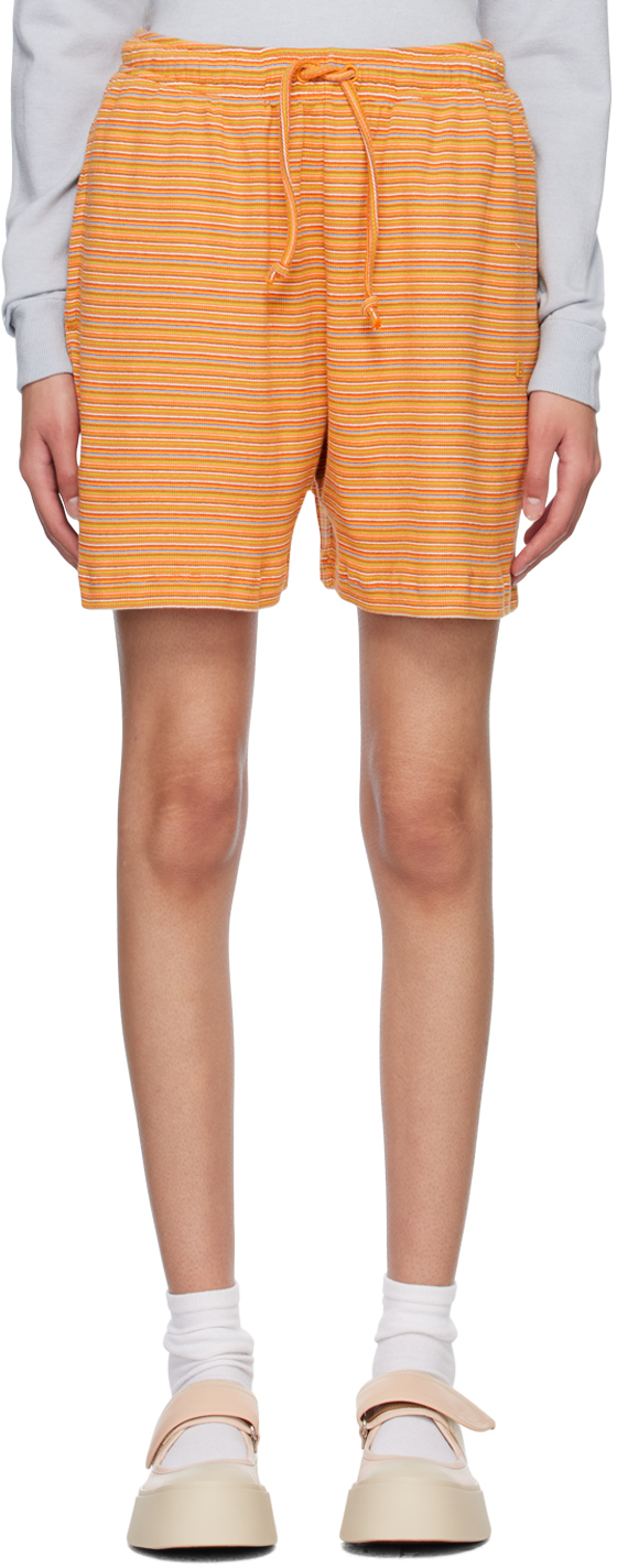Acne Studios Orange Patch Shorts