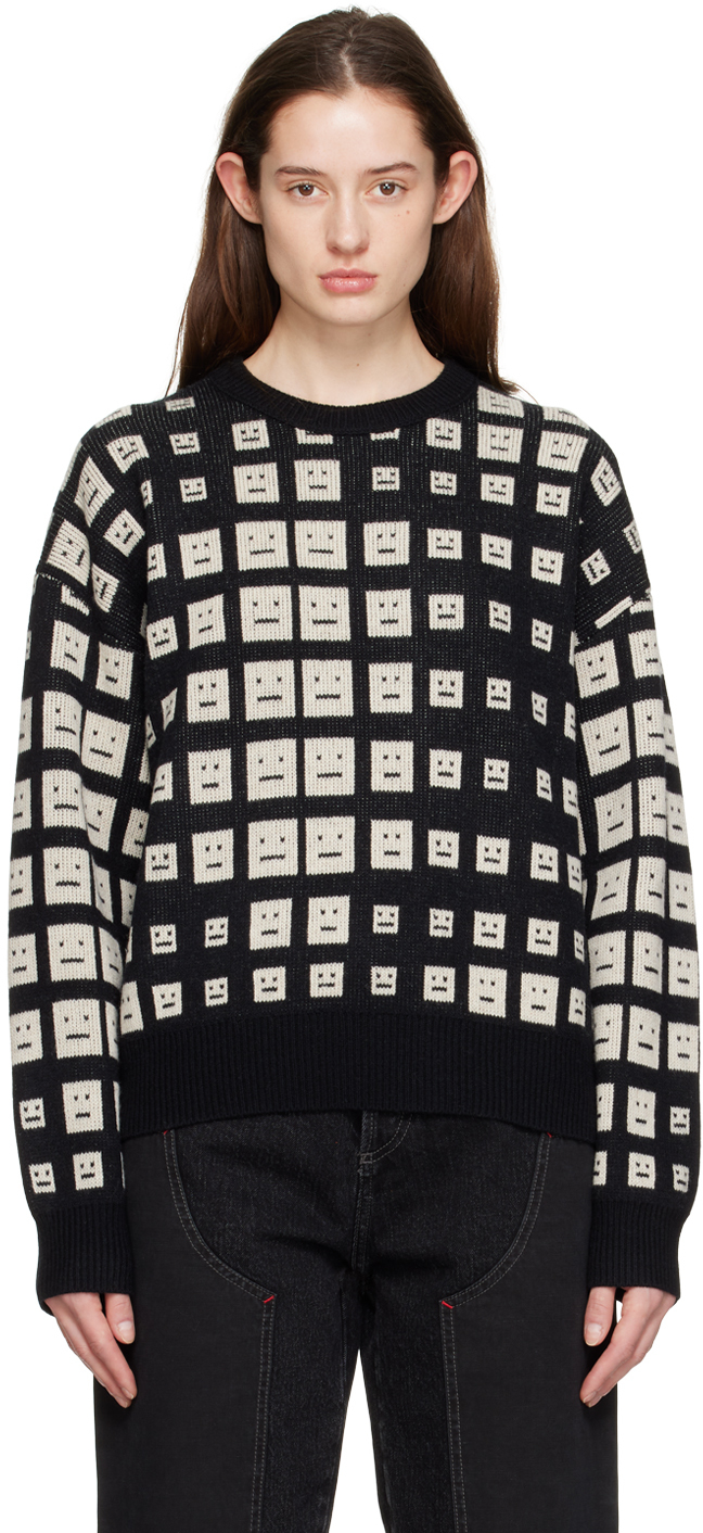 Pull Fille Sonder - Noir - Col Ras Du Cou - Manches Longues - Taille 10-11 Ans - Motif Zèbre