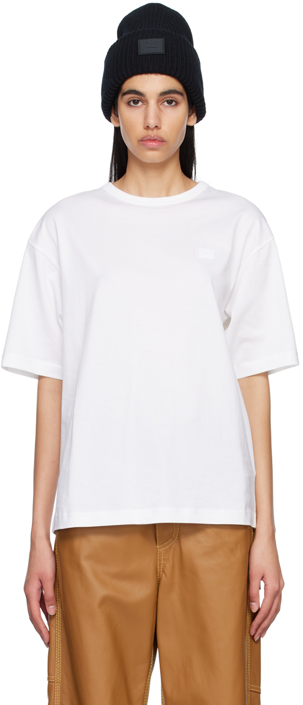 Acne Studios White Patch T-Shirt