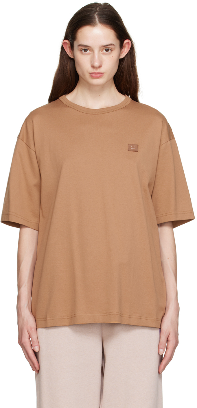 Acne Studios Brown Patch T-Shirt