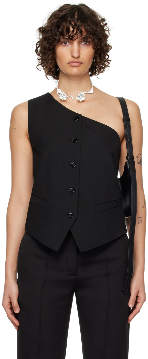 Gilet Long ACNE STUDIOS En Laine Et Cachemire - Gris - Taille S/38fr - Authentique Et Bouloché
