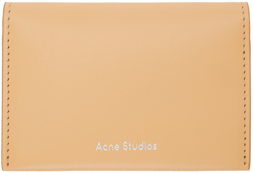 Acne Studios Men's Leather Trifold Wallet