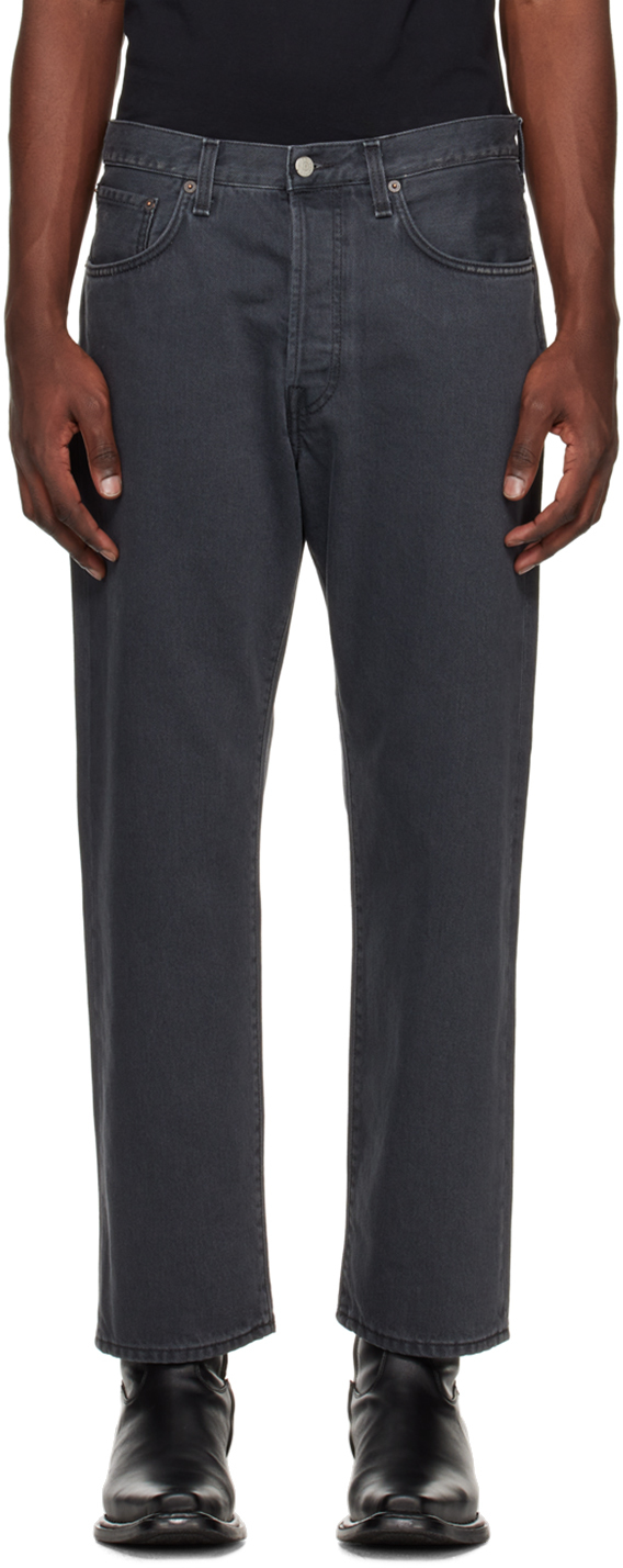 Acne studios hot sale grey jeans