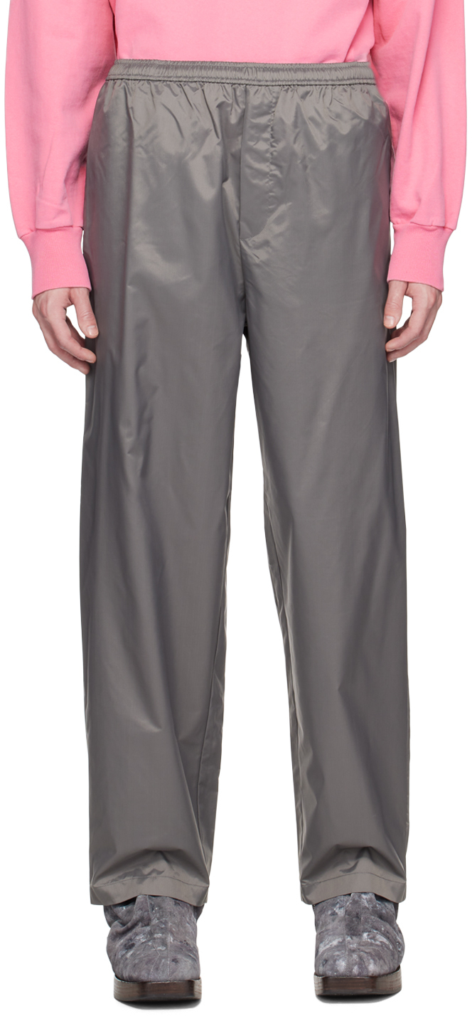 Acne Studios Men's Pichele Inflate Trousers In Grey