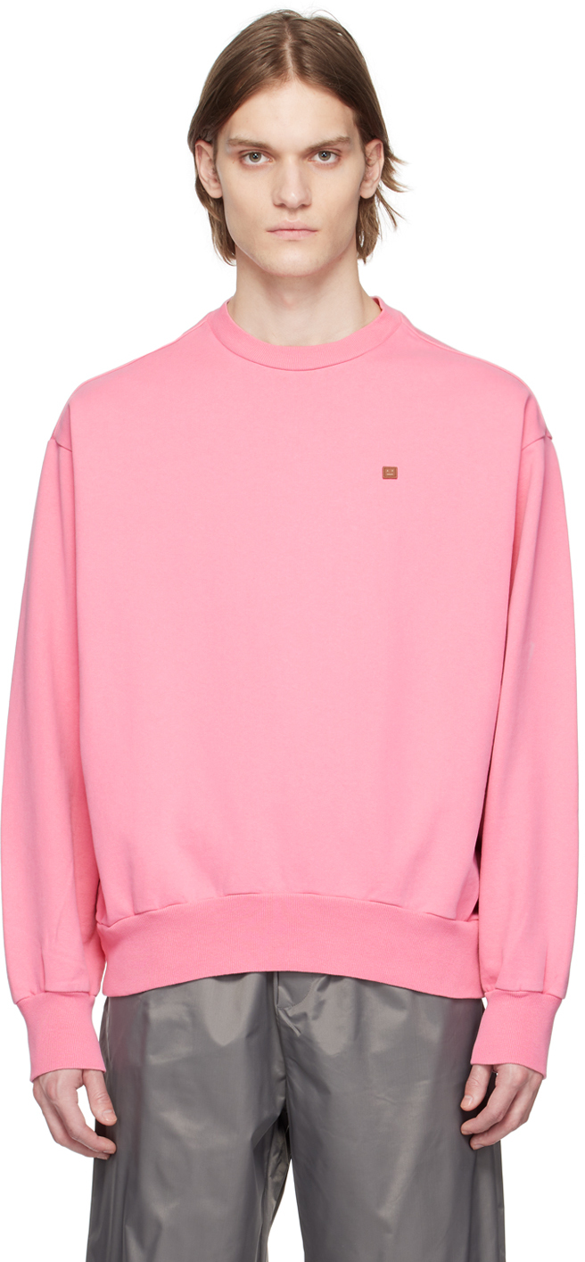 Acne pink clearance sweatshirt