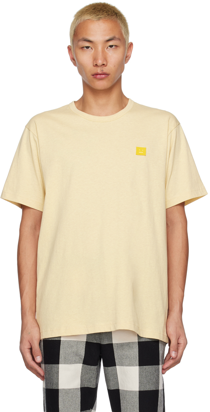 Acne Studios コットンTシャツ　イエロー