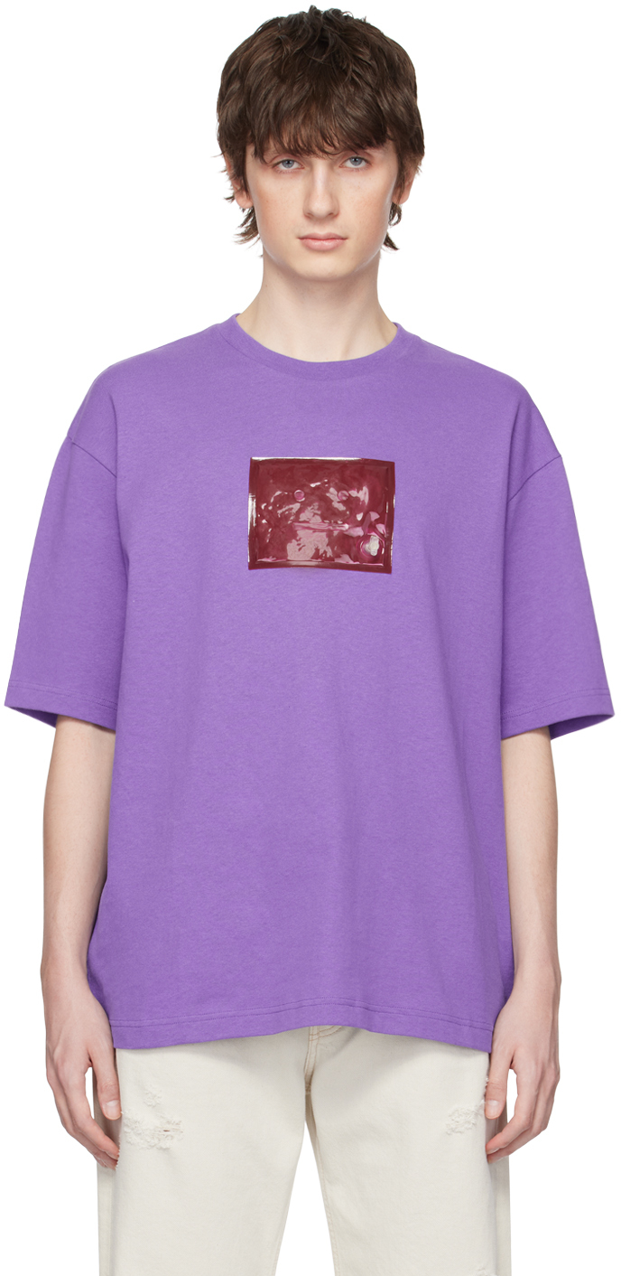 Purple Inflatable T-Shirt by Acne Studios on Sale