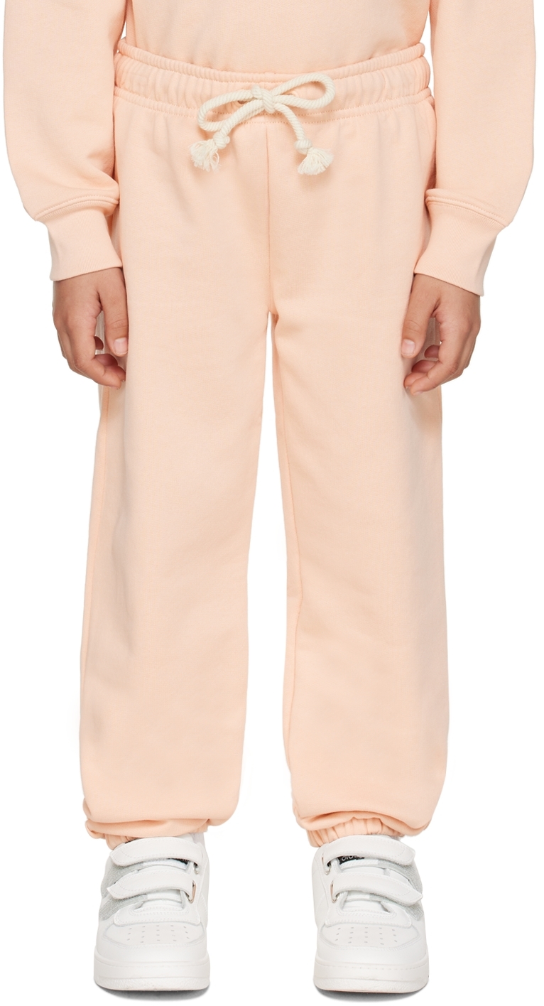 Acne Studios Face Patch Track Pants In Yellow