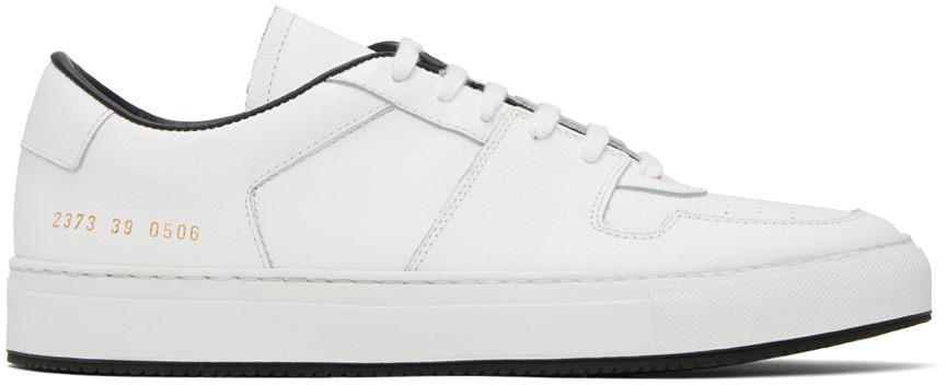 Common Projects Decades Low-top Sneakers In 白色
