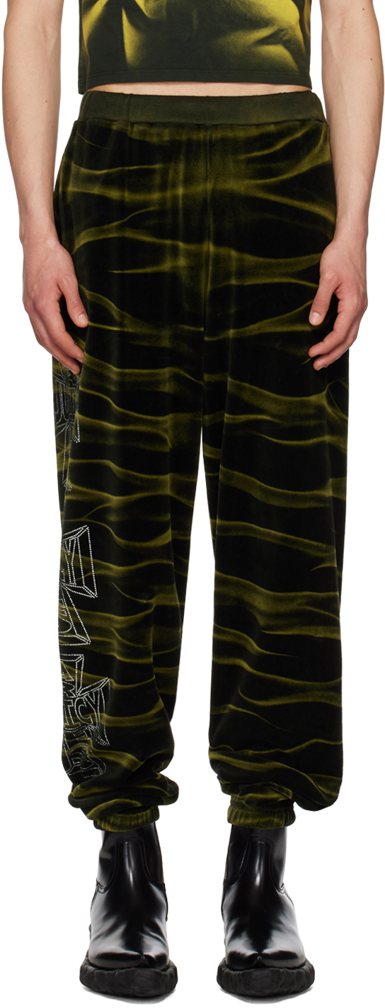 Aries Black Juicy Couture Edition Sun-Bleached Sweatpants