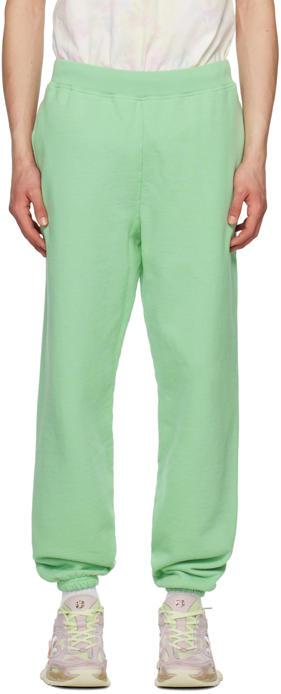 Aries Green Premium Temple Sweatpants In Aqua