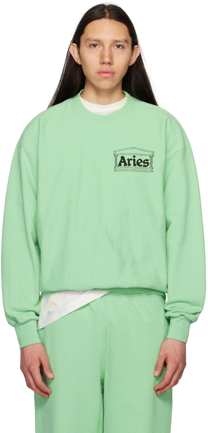 Aries Green Premium Temple Sweatshirt