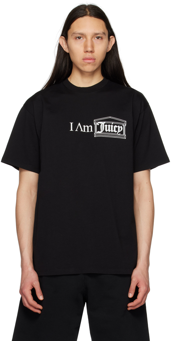 Aries Black Juicy Couture Edition 'I Am Juicy' T-Shirt