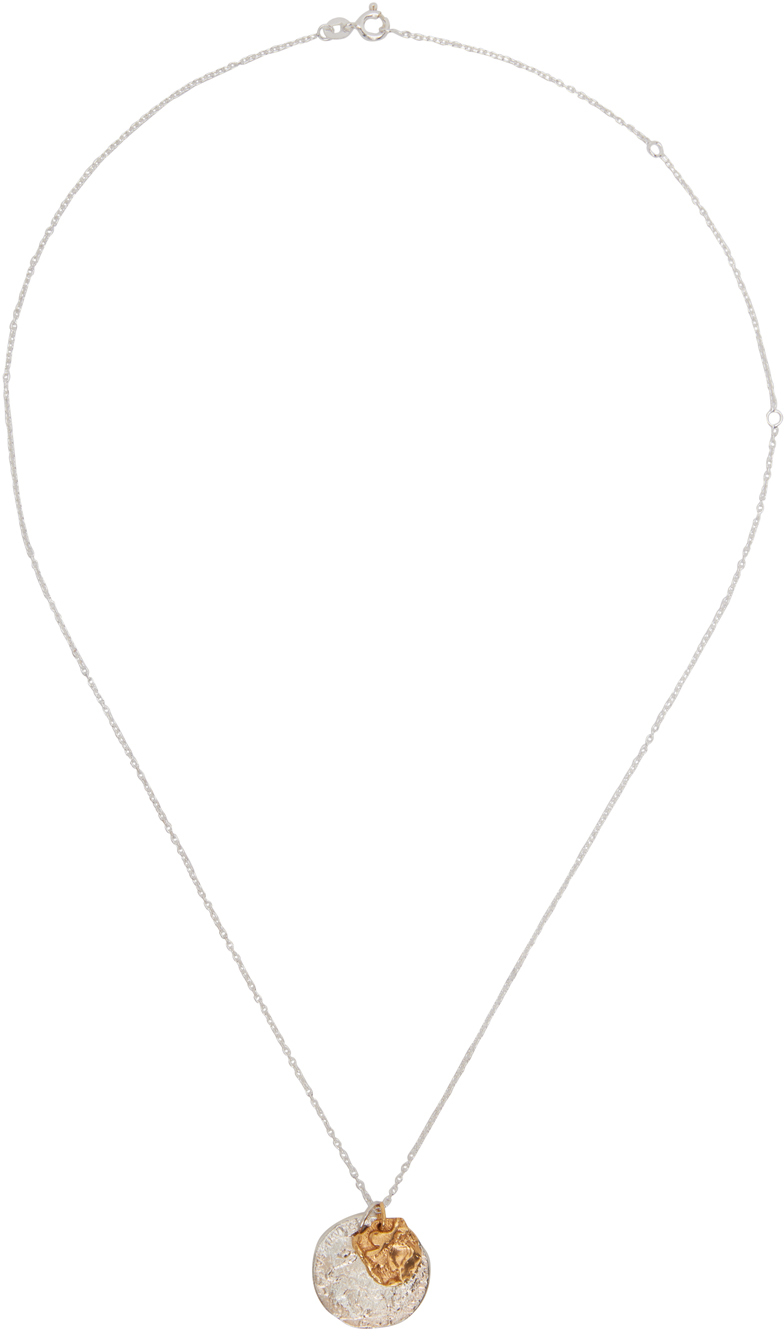 Silver 'La Collisione' Necklace