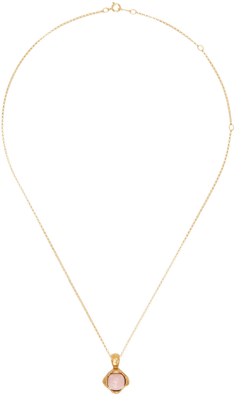 Alighieri Gold & Opal Tramonto Necklace
