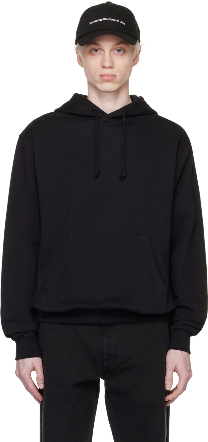 Black Drawstring Hoodie