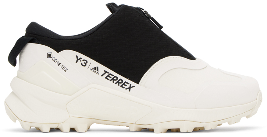 Y-3 White Terrex Swift R3 Gtx Sneakers In Black